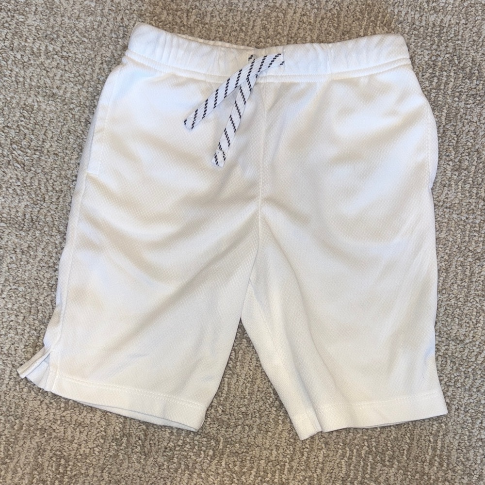 Kids White Shorts